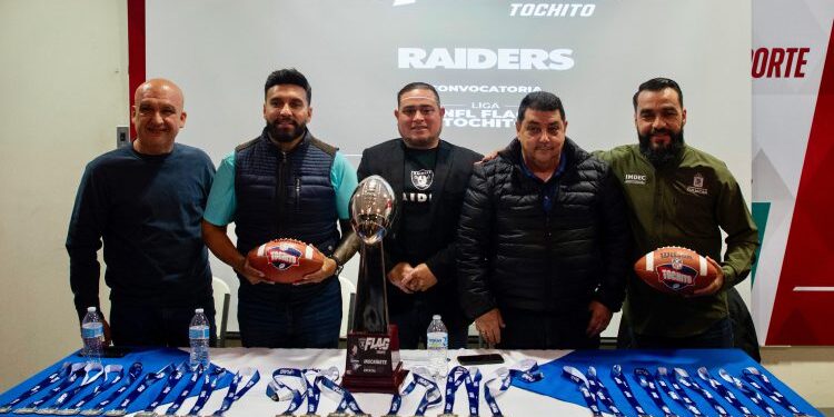 Anuncian segunda edición del Torneo Escolar Tochito NFL Flag
