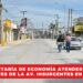 La Secretaría de Economía atenderá a los comerciantes de la Av. Insurgentes en Mazatlán