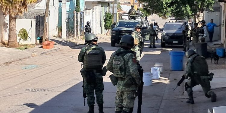 Rafaguean dos casas en la colonia 10 de mayo al sur de Culiacán