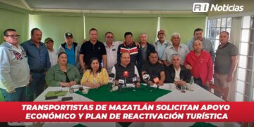 Transportistas de Mazatlán solicitan apoyo económico y plan de reactivación turística