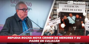 Repudia Rocha Moya crimen de menores y su padre en Culiacán