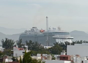 Mazatlán recibe al crucero Discovery Princess con más de 3 mil pasajeros