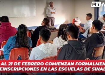 Del 04 al 21 de febrero comienzan formalmente las preinscripciones en las escuelas de Sinaloa