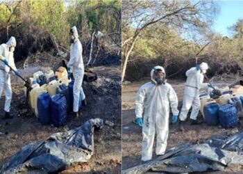 Aseguran precursores químicos y arsenal en operativos en Cosalá y Culiacán