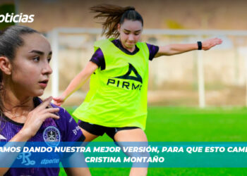 “Estamos dando nuestra mejor versión, para que esto cambie”: Cristina Montaño