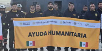 Viajan elementos de la Defensa, Conafor y Protección Civil a LA para combatir los incendios forestales