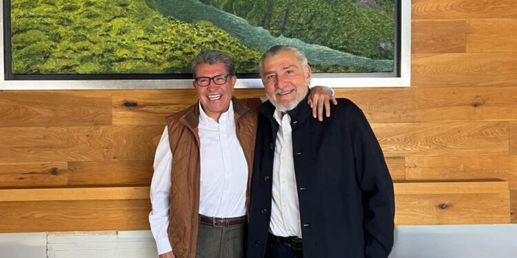 Se reconcilian Ricardo Monreal y Adán Augusto López rumbo a la próxima agenda legislativa