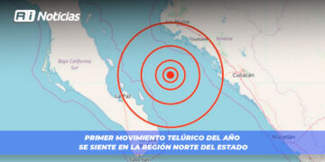 Primer movimiento telúrico del año se siente en la región norte del estado