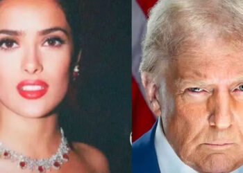 Salma Hayek revela que Donald Trump la cortejó y pudo haber sido Primera Dama de Estados Unidos