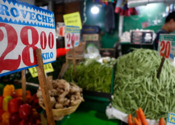 Inflación cede a 3.69 % en primera quincena del año