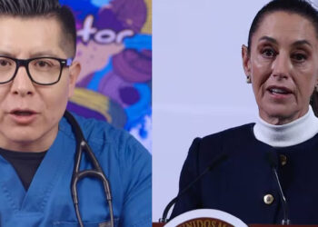 Mr. Doctor responde a Sheinbaum tras llamarlo “machista” durante la mañanera; “no me siento merecedor de que me nombre”