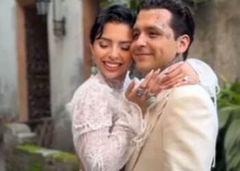 Nodal cumple 26 años y Ángela Aguilar lo felicita con romántico VIDEO: “yo te cielo”