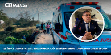 El índice de mortalidad vial en Mazatlán es mayor entre los motociclistas en 2024