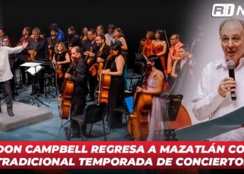 Gordon Campbell regresa a Mazatlán con su tradicional temporada de conciertos