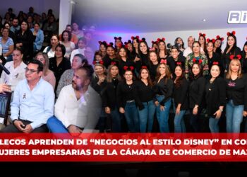Mazatlecos aprenden de “Negocios al Estilo Disney” en conjunto con las Mujeres Empresarias de la Cámara de Comercio de Mazatlán