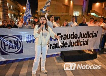 PAN Sinaloa se manifiesta contra la reforma judicial