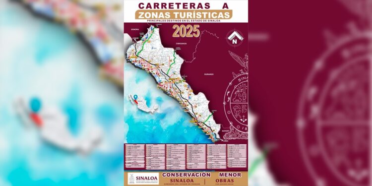 Gobierno del Estado rehabilita carreteras a 64 destinos turísticos