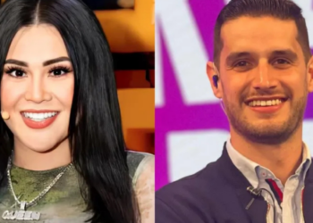 “¡Guácala!”: Gomita es insultada en entrevista en vivo con Adrián Marcelo y su novio no la defiende