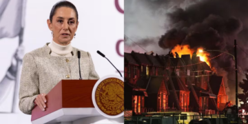 Sheinbaum lamenta la muerte de seis mexicanos en accidente aéreo en Filadelfia