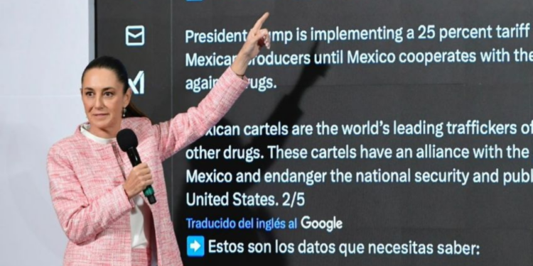 Claudia Sheinbaum responde a la Casa Blanca sobre supuesta alianza con cárteles de droga