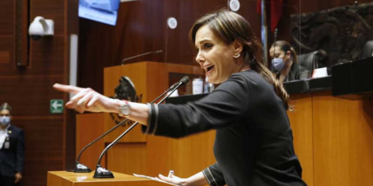 Lilly Téllez urge a Claudia Sheinbaum a proteger a México: “El pacto de Morena con los cárteles ha salido caro”