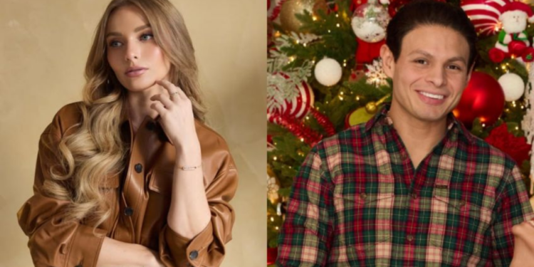 En pleno San Valentín, Irina Baeva y Giovanni Medina, ex de Geraldine Bazán, aparecen por primera vez juntos