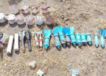 Aseguran 32 artefactos explosivos caseros en Sinaloa