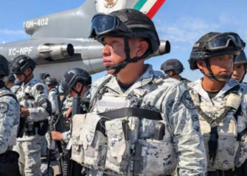 Sheinbaum anuncia coordinación entre tropas de México y EU contra el tráfico de armas