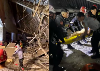 Colapsa techo de plaza comercial en Perú, hay 4 muertos y 78 heridos