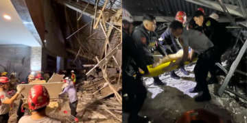 Colapsa techo de plaza comercial en Perú, hay 4 muertos y 78 heridos