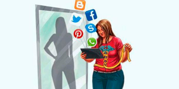 Estudio revela que redes sociales agravan los trastornos alimenticios como la anorexia