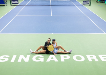 ¡El primero de la temporada! Giuliana Olmos y Desirae Marie Krawczyk se coronan en el WTA Singapur