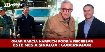 Omar García Harfuch podría regresar a Sinaloa este mes:Gobernador