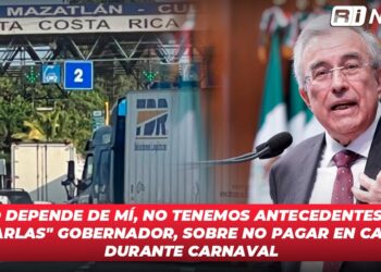 “No depende de mí, no tenemos antecedentes de liberarlas” Gobernador, sobre no pagar en casetas durante Carnaval