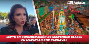 SEPyC en consideración de suspender clases en Mazatlán por Carnaval