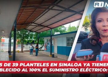 35 de 39 planteles en Sinaloa ya tienen restablecido al 100% el suministro eléctrico: SEPyC