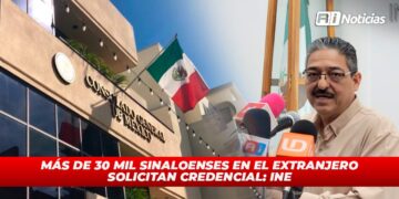 Más de 30 mil sinaloenses en el extranjero solicitan credencial: INE