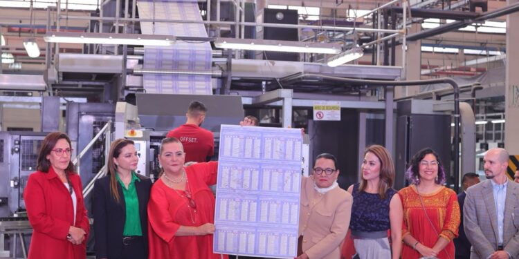 INE inicia la impresión de boletas para la elección del Poder Judicial