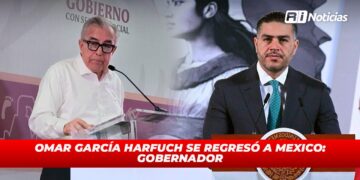 Omar García Harfuch se regresó a México: Gobernador