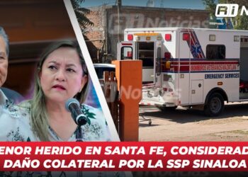 Menor herido en Santa Fe, considerado daño colateral por la SSP Sinaloa