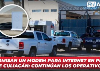 Decomisan un modem para internet en panal de Culiacán: Continúan los operativos