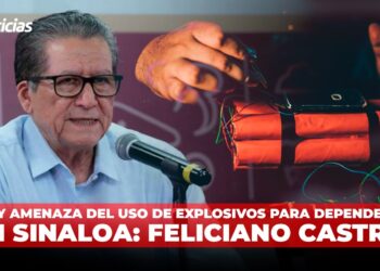 No hay amenaza del uso de explosivos para dependencias en Sinaloa: Feliciano Castro