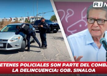 Los retenes policiales son parte del combate a la delincuencia: Gobierno de Sinaloa