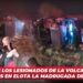 Estables los lesionados de la volcadura de un autobús en Elota la madrugada del domingo