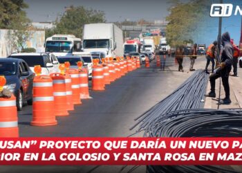“Pausan” proyecto que daría un nuevo paso superior en la Colosio y Santa Rosa en Mazatlán