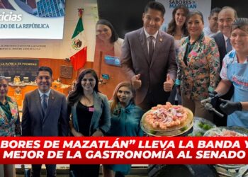 “Sabores de Mazatlán” lleva la banda y lo mejor de la gastronomía al Senado