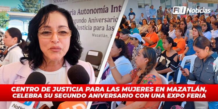Centro de Justicia para las Mujeres en Mazatlán, celebra su segundo aniversario con una expo feria