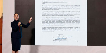 Sheinbaum dice que Google “está mal” por carta en donde defiende el ‘Golfo de América’