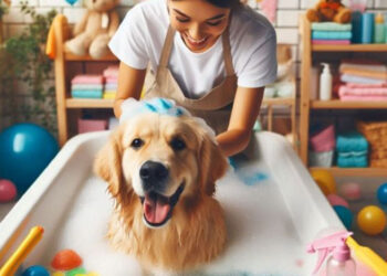 ¿Qué pasa si baño a mi perro con shampoo de humano?