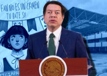 Supuesto video donde empujan a Fátima es FALSO; “no es esa secundaria”, dice Mario Delgado